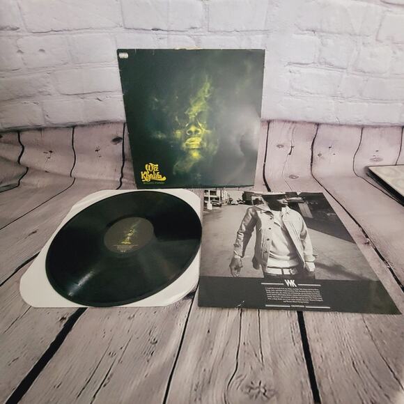 Wiz Khalifa - Rolling Papers LP w/ Insert  ONLY SIDE A & B. 2ND VINYL IS MISSING - Picture 1 of 7